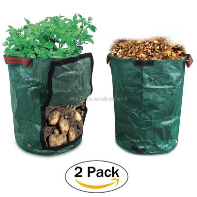 China Modern PP Fabric Durable Potato Planter Bag for sale