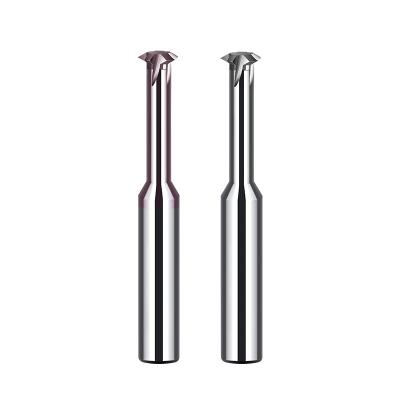 China Integral Tungsten Cobalt Alloy Coating Stainless Steel Single Tooth Internal And External Aluminum CNC Machining CNC Wire Milling Cutter for sale