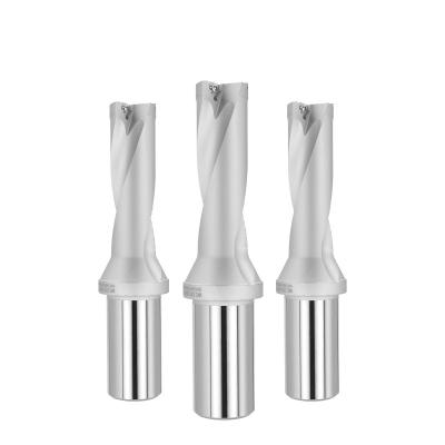 China Factory Direct Sales Metal Drilling CNC Rotate Fast Water Jet Drill 5D P.M.U Flat Bottom Blade WC Violent Drill Deep Hole for sale