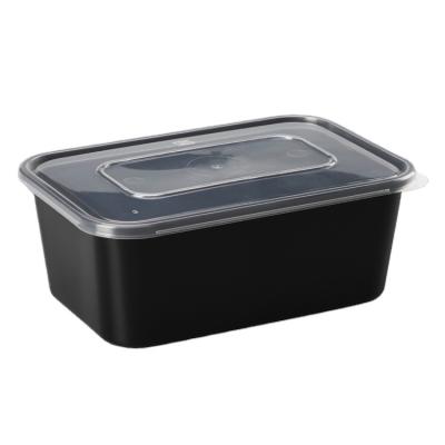 China Microwavable Disposable Plastic Lunch Box /food Container Microwavable Safe , Leak Proof for sale