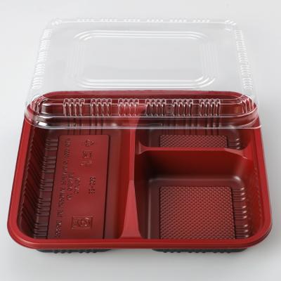 China Microwavable Disposable Take Out Plastic Microwave Container Container for sale