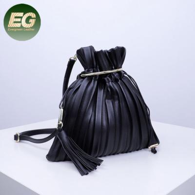 China Fashion Tassel Bucket Cross - Body Bags Fashion Ladies Mini Handbags SH989 for sale