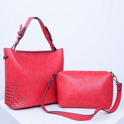 China Dubai New Arrival Fashion SH905 Trendy Ladies Handbags Online Shopping Bag Set With Pocket for sale