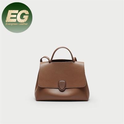 China Genuine Leather Bag Women Handbags Ladies Handbags 2021 Fashion Shoulder Luxury Handbags EMG6390 for sale