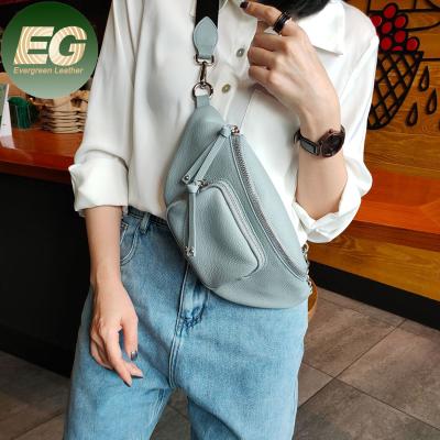 China Women Girls Water Proof Emg6586 Water Proof Fanny Pack Waist Bags Small Women Waterproof Designer Trendy Logo Crossbody Custom Luxury Chest Sling Bag for sale