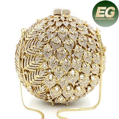 China EB706 Round Ball Shape Clutch Bag Fashion Beaded&rhinestone Fashion Evening Clutch Bag for sale