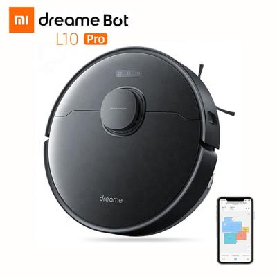 China Hotel Pro Original Automatic Electric Water Tank Robot Vacuum Cleaner Dreame Bot L10 Suction 150mins Load 4000Pa Poweful for sale