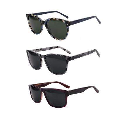 China High Quality Custom Fashion Sunglasses Logo Fashion Acetate Polarized Sunglass for sale