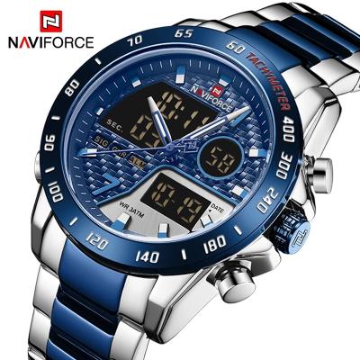 China New NAVIFORCE 9171 Chronograph Fashion Military Sport Wristwatches Luxury Luminous Clock Men's Watches for sale