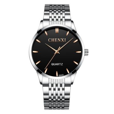 China CHENXI day/date classic 064 brand watches stainless steel analog men's quartz watches men's luxury waterproof wristwatch man clock for sale