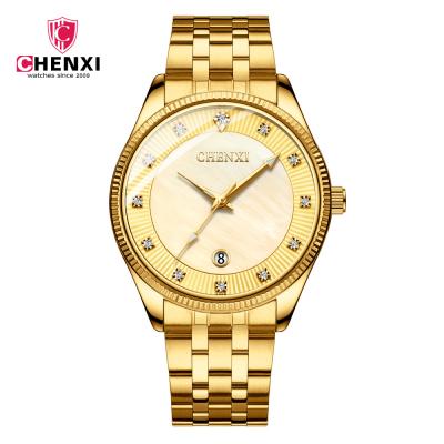 China Fashion day/date CHENXI 069 men's quartz creative wristwatches watch clock watches relojes hombre luxury watch for sale