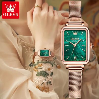 China OLEVS Luxury Watch 6624 Women Fashion Quartz Watch Top Brand Waterproof Luxury Women Watches Stainless Steel Strap Date Clock Lady for sale