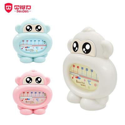 China Protect Baby From Injury New Design Baby Love Monkey Shape Bath Water Thermometer for sale