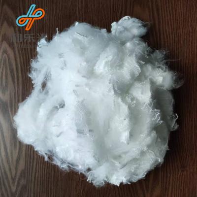 China Helex China Manufacture Flame Retardant Polyester Staple Fiber White Color Recycled PET Fiber for sale