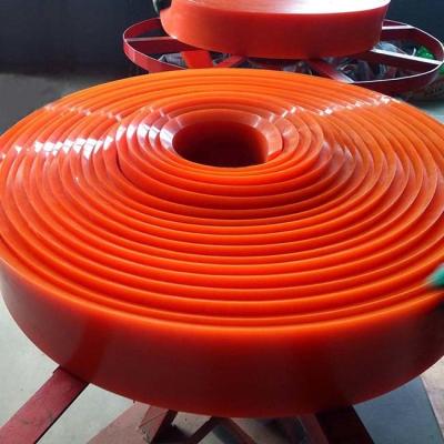 China Poly Urethane Conveyor Skirt Board Dual Seal Polyurethane Skirting for sale