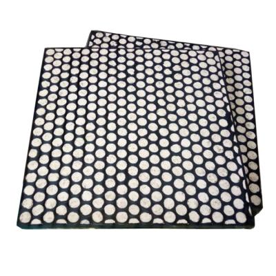 China 95% Alumina Ceramic Tiles Wear Plates For Mud Pump Industry Composite Ceramics for sale