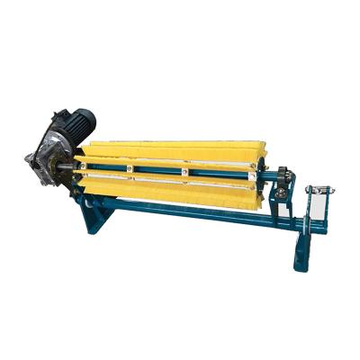 China Bulk Material Conveyor Belt Cleaner 1400mm Handing Ritary Brush for sale