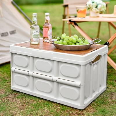 China Multi-Function Sustainable Kitchen Home Camping Plastic Folding Boxed Storage Portable Barrels for sale