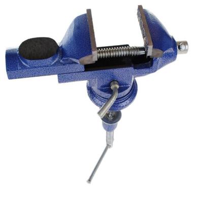 China Industrial Hicen 360 Degree Rotate Work Bench Vice Table Vise Heavy Duty Swivel Base Workshop Clamp Durable Jaw Bench Clamp Hand Tool for sale