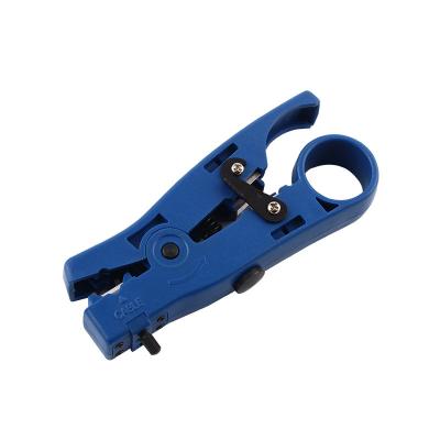 China Multifunctional Hicen Universal Wire Cable Stripper For Coaxial FLAT Round Cable RG59/6 RG7/11 Stripper Tool for sale