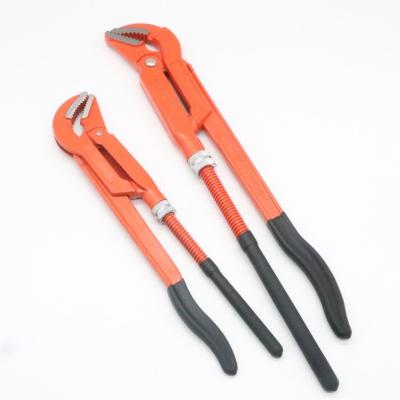 China All Hicen Drop-forged 45# Carbon Steel Plumbing Tools Pipe Pliers for sale