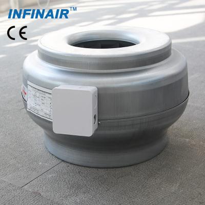 China Low Airflow Offices Conference Room Air Curing INFINAIR Integrated Circle Fan For Commercial Ventilation for sale