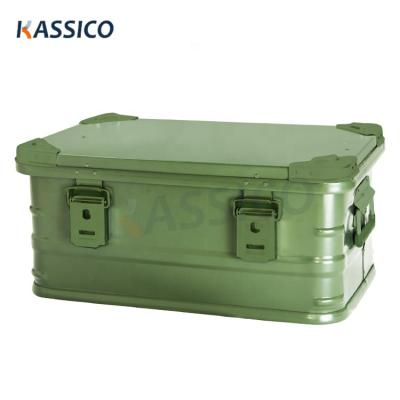 China KASSICO Lightweight Aluminum Multi Military Transport Boxes Army Storage Case for sale