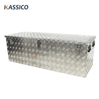 China 375L 1520mm Waterproof Heavy Duty Metal Tool Box For Truck Waterproof Aluminum Tool Box for sale