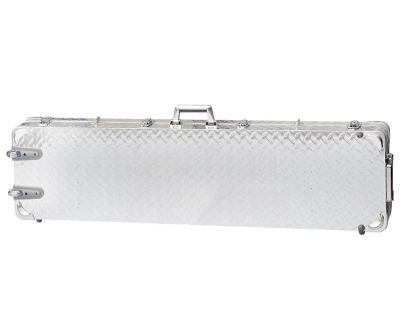 China Shockproof 53' Long Aluminum Rifle Gun Case Shotgun Case With Locks for sale