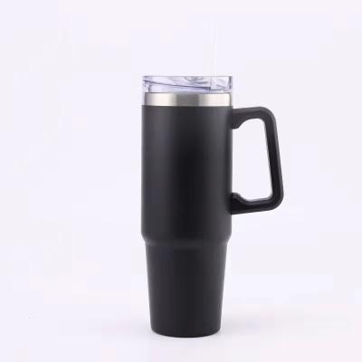 China PORTABLE 40oz insulated tumbler reusable travel tumbler stainless steel water bottle travel mug iced coffee cup gifts for coffee for sale