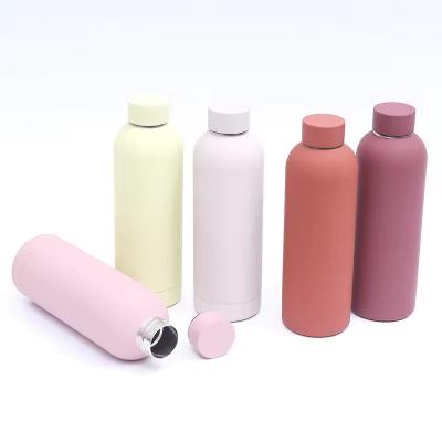 China PORTABLE Customized logo reusable sport metal bottles sublimation stainless steel vacuum flasks thermos drinking water bottle for sale