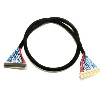 China COMPUTER Sino-media Hirosedf19 30pin 40 pins JAE I-pex display lvds cable to lvds assembly cable for sale