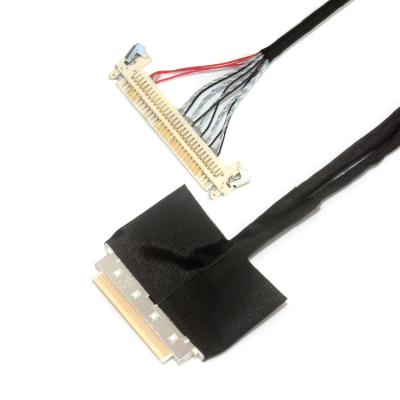 China PC 30 Pos Connector Cable Jae Fi X30hl AUX AS 88441 To 1.25mm MOLEX 51146-0500 For LCD Display for sale