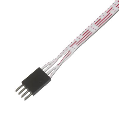 China Electronic 4 Pin Flat Flexible Ribbon Cable Dupont Custom Connector For Rc Model Helicopter Cable for sale