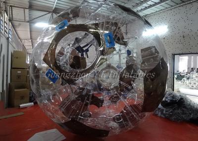 China Amazing Inflatable Rolling Human Body Zorb Football With Removed Seats for sale