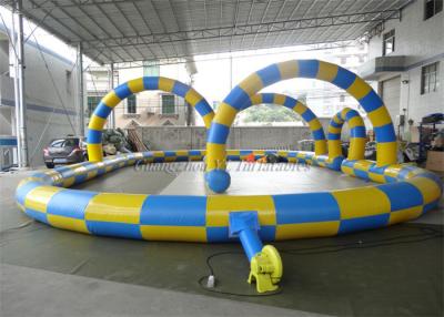 China Inflatable Go Kart Track For Hamster Zorb Ball / Rollerball Zorbing Game for sale