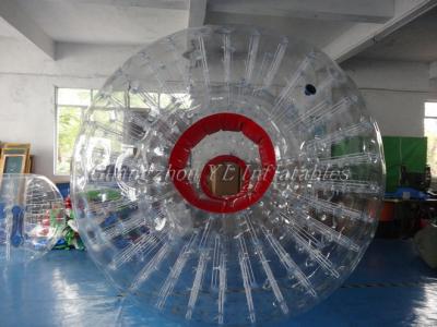 China PVC Inflatable Zorb Ball , Inflatable Backyard Water Park Human Sized Hamster Ball for sale