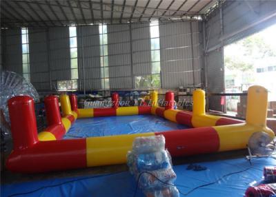 China 10 X 12m Rectangle Blow Up Swimming Pool Inflatable Water Pool With Tube / Net for sale