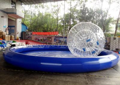 Chine Jouets gonflables de l'eau de diamètre de la piscine 8m de boule de l'eau arrondis par message publicitaire à vendre