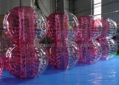 China Clear TPU Adult Bubble Ball Grass Football Inflatable Games With CE for sale