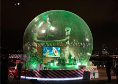 China Personalized Inflatable Show Ball Snowman Outside Christmas Decorations for sale