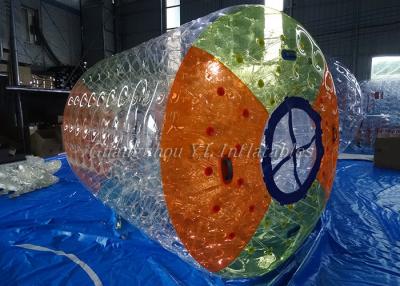 China Colorful Inflatable Water Roller , Inflatable Swimming Toys Inflatable Fun Roller for sale