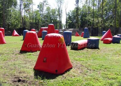 China Las arcones inflables formadas multi de Paintball, yarda inflable juegan las arcones del aire en venta