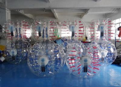 China TPU Fluorescent Adult Bumper Bubble Football Ball With Digital Printing for sale