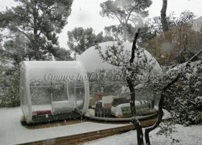 China 1.0mm PVC Christmas Inflatable Snow Globes Outdoors Transparent for sale