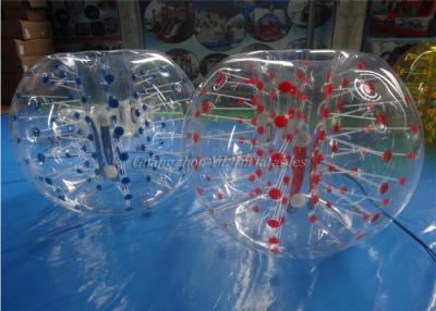 China Funny Inflatable Toys For Kids TPU Bubble Ball Football / Outdoor Inflatable Games for sale