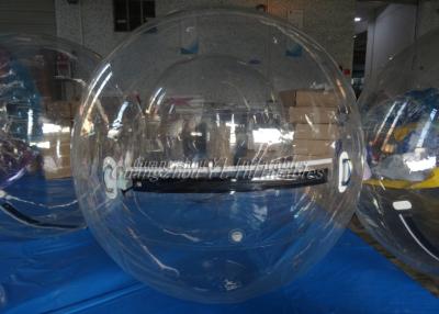 China Outdoor 0.8mm PVC Clear Inflatable Water Walking Ball Giant Roller Ball Playing On Amusement Park for sale