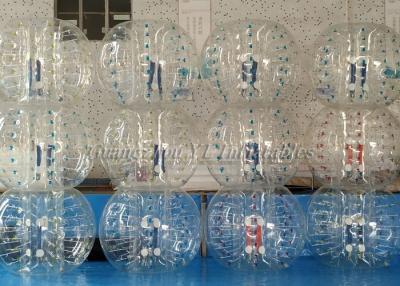 China Colorful Buckles 1.55m  Sports Games Adult Bubble Ball , Funny Inflatable Bumper Ball for sale