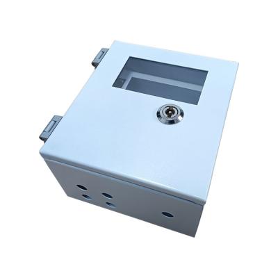 China Equipment Shell NEMA4 IP65 Outdoor waterproof steel mcb main switch metal box electrical power electrical distribution box for sale