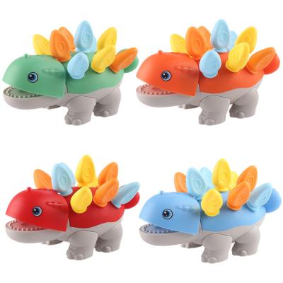 China DIY TOY Puzzle building dinosaur toys baby's first education can be assembled dinosaur model block large toys for sale